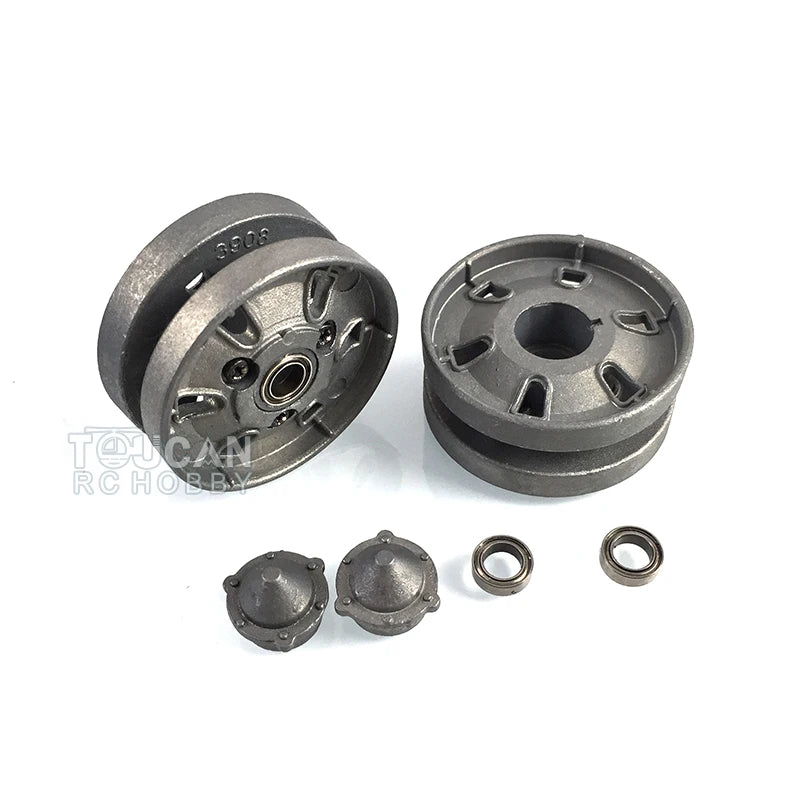 British Challenger II Tank Heng Long 1/16 Full Metal Idler Wheels