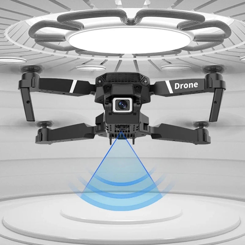 Professional Drone E88 4K Wide-Angle HD 1080P Camera WiFi FPV Height Hold Foldable RC