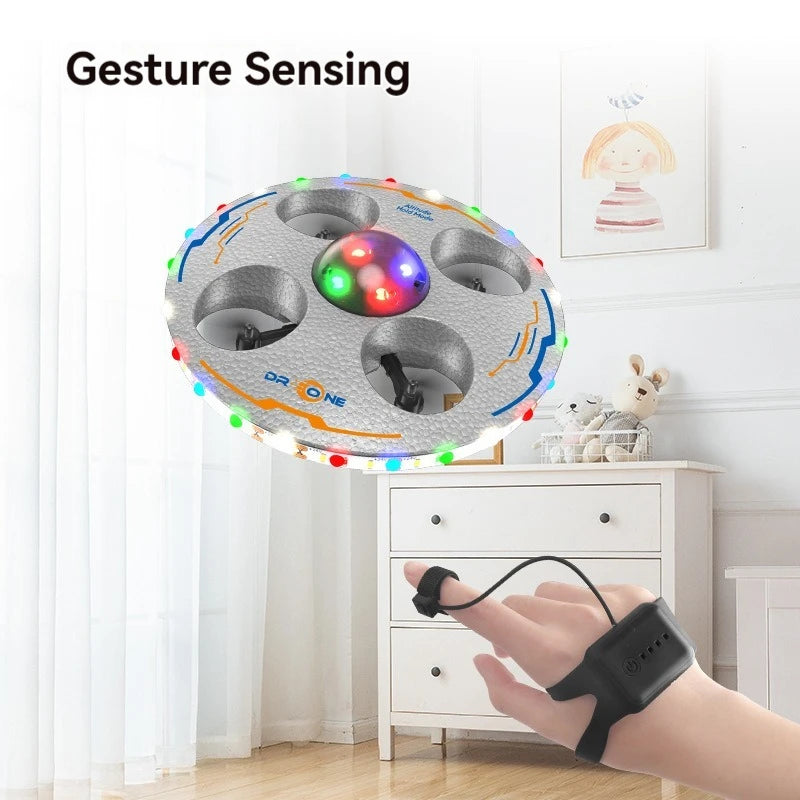 UFO Induction Remote Control Foam Intelligent Four Axis Flying Saucer