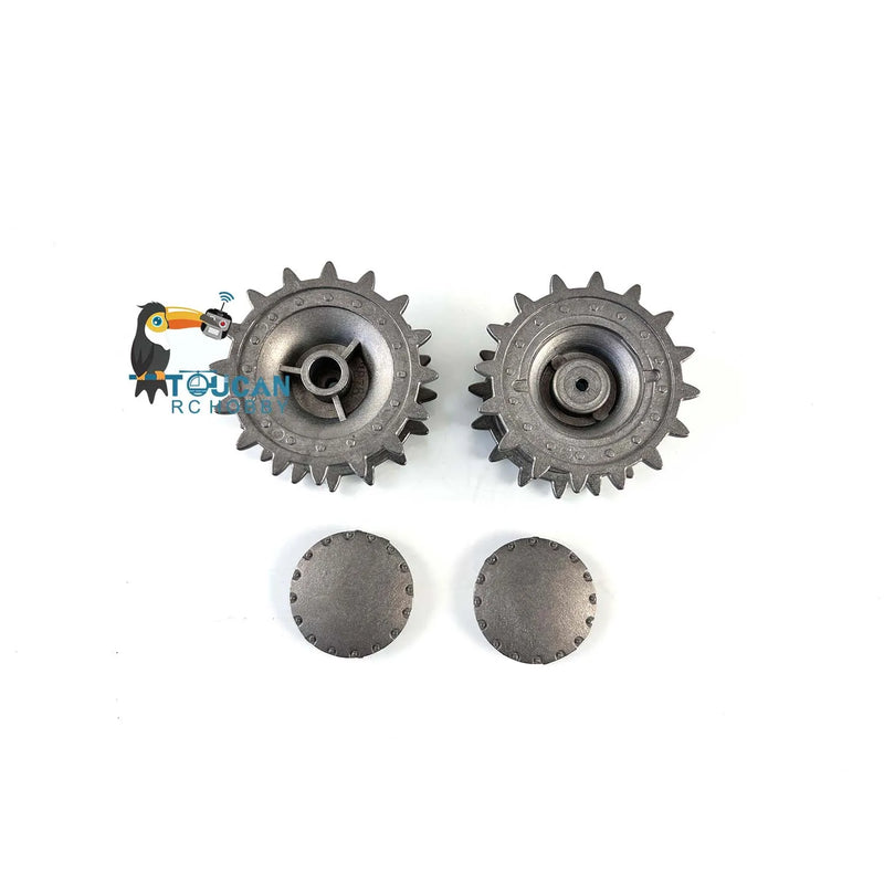 Metal Sprockets Driving Wheels For Henglong 1/16 Soviet KV-1 RC Tank 3878