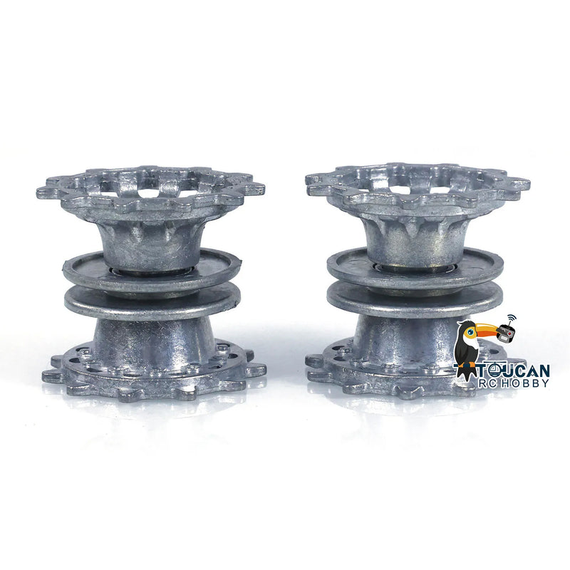 Spare Parts Metal Sprockets Driving Wheels Accessories for 1/16 Heng Long RC Tank Challenger II 3908